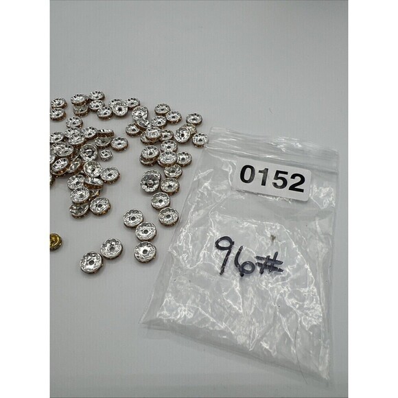 Bracelet Bead Spacers Large Lot - Picture 4 of 4